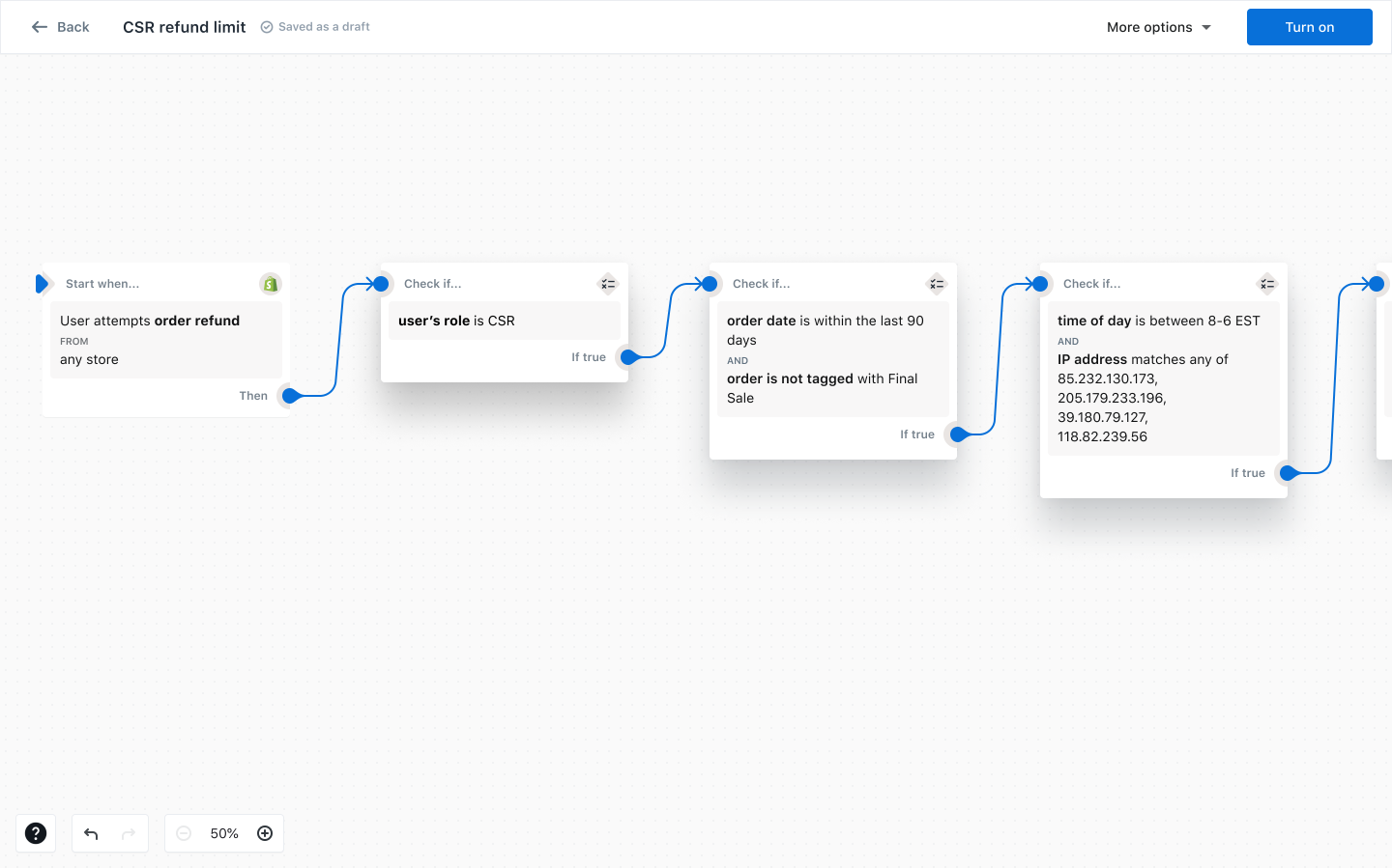 Integrating Shopify Flow